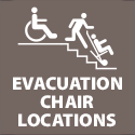 Emergency Evacuation Chair Locations